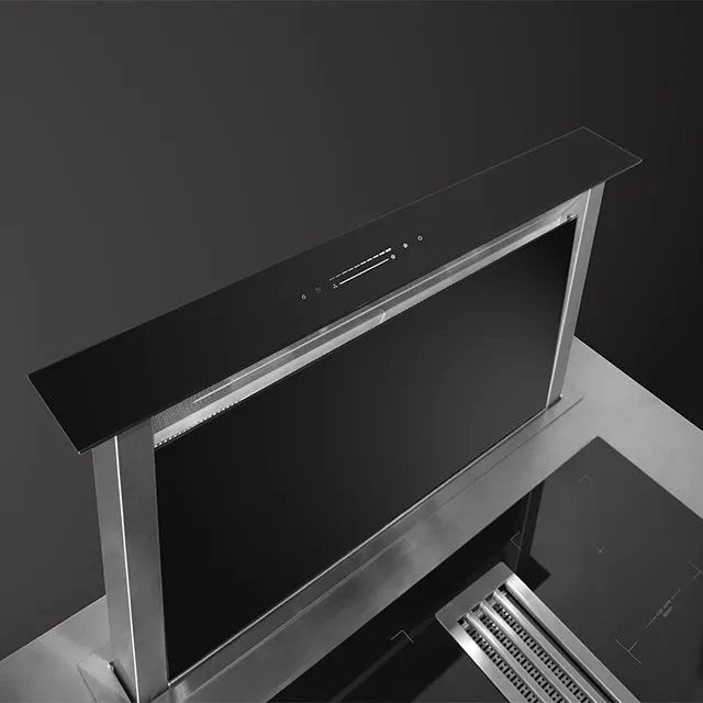 60cm 90cm Super Quiet Downdraft Kitchen Cooker Hood Buy Downdraft