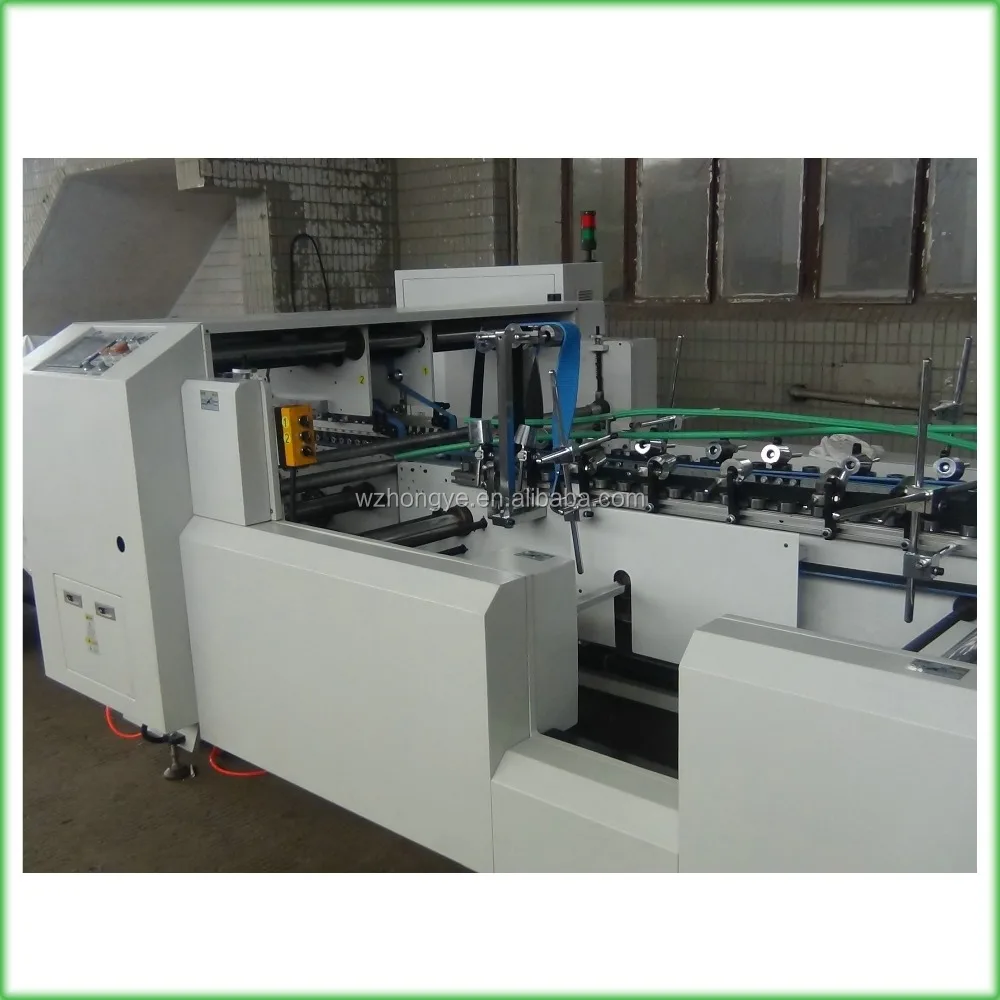 Zh1600bfst Automatic 4 6 Corner Folding Carton Box Gluing Machine/pizza Box Forming Buy 4 6