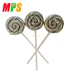 Silver Candy Swirl Lollipops