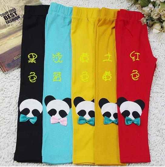 Free shipping 2016 new autumn girls cartoon leggings children Leggings leisure girls trousers B052