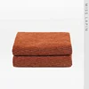 MISS LAPIN orange chenille blanket throw cute blankets for premium sample room