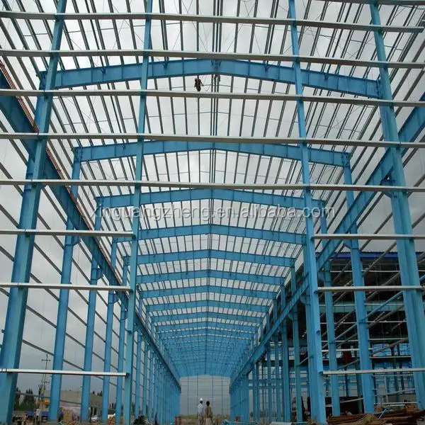 prefabricated light steel structure, warehouse & workshop design, installation