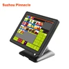 Green Color 15'' Aluminum Made Case All in One China POS Systems Touch Monitor with NFC Reader