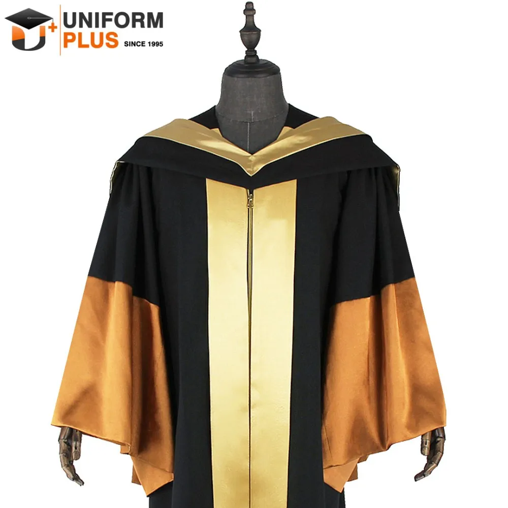 Classic Red University Institue President Doctoral Graduation Gown,Phd