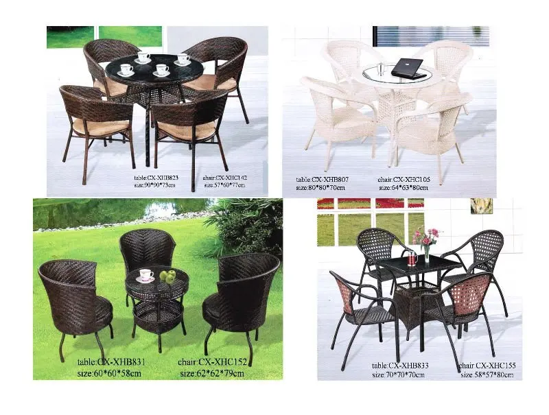 Pe Rattan Furniture Rattan Dining Table And Chair Buy Dining Table