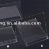 Low price high quality clean and thin plastic calendar case/box