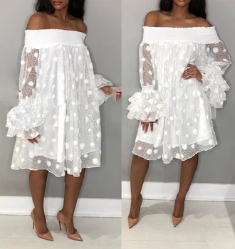 cheap white plus size dresses