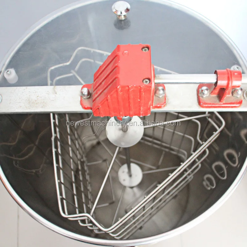 professional 6 frames radial electrical honey extractor