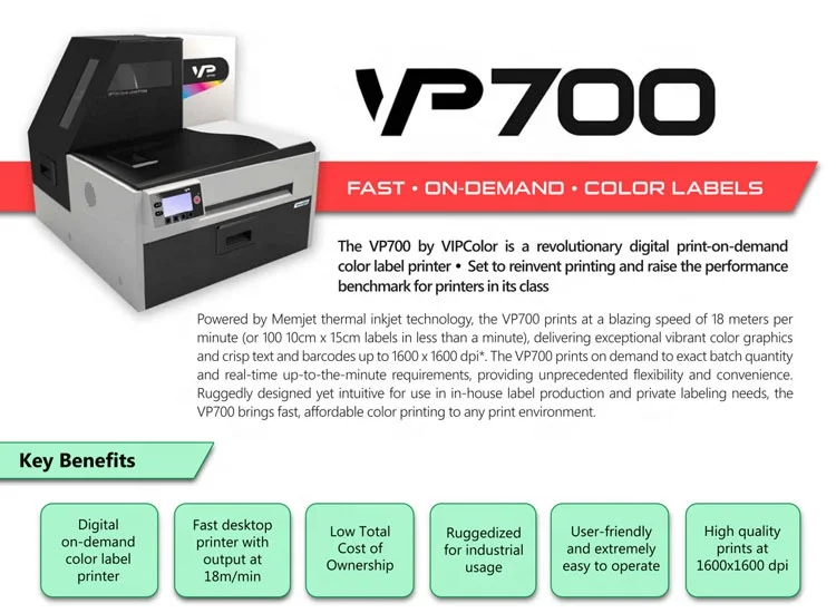 machine that prints labels