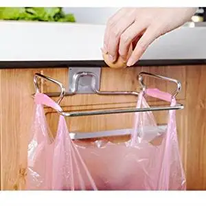 SUVERAAN Stainless Steel Kitchen Cupboard Drawer Door Waste Bin Stand Scrap Trap Bowl Dustbin Hanging Rack