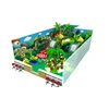 2018 trending products plastic play structures amusement park game and children soft playground for community centres
