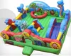 Popular new cartoon giant inflatable fun city for kids and adults