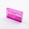 Fashion shining powder cosmetic small mini pvc acetate plastic box factory