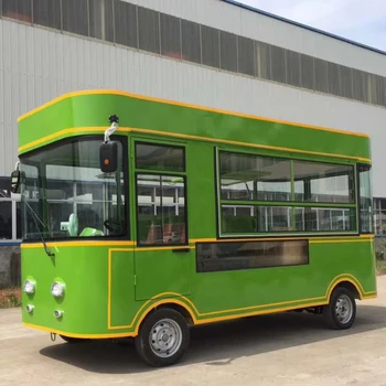 Snack Use Multifunctional Juice Bar Mobile Food Truck For Sale