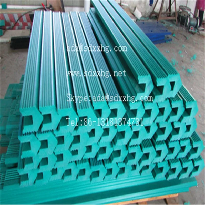 Pe Plastic Guide Rail Aluminium Profile Guide Rail Uhmwpe Sliding