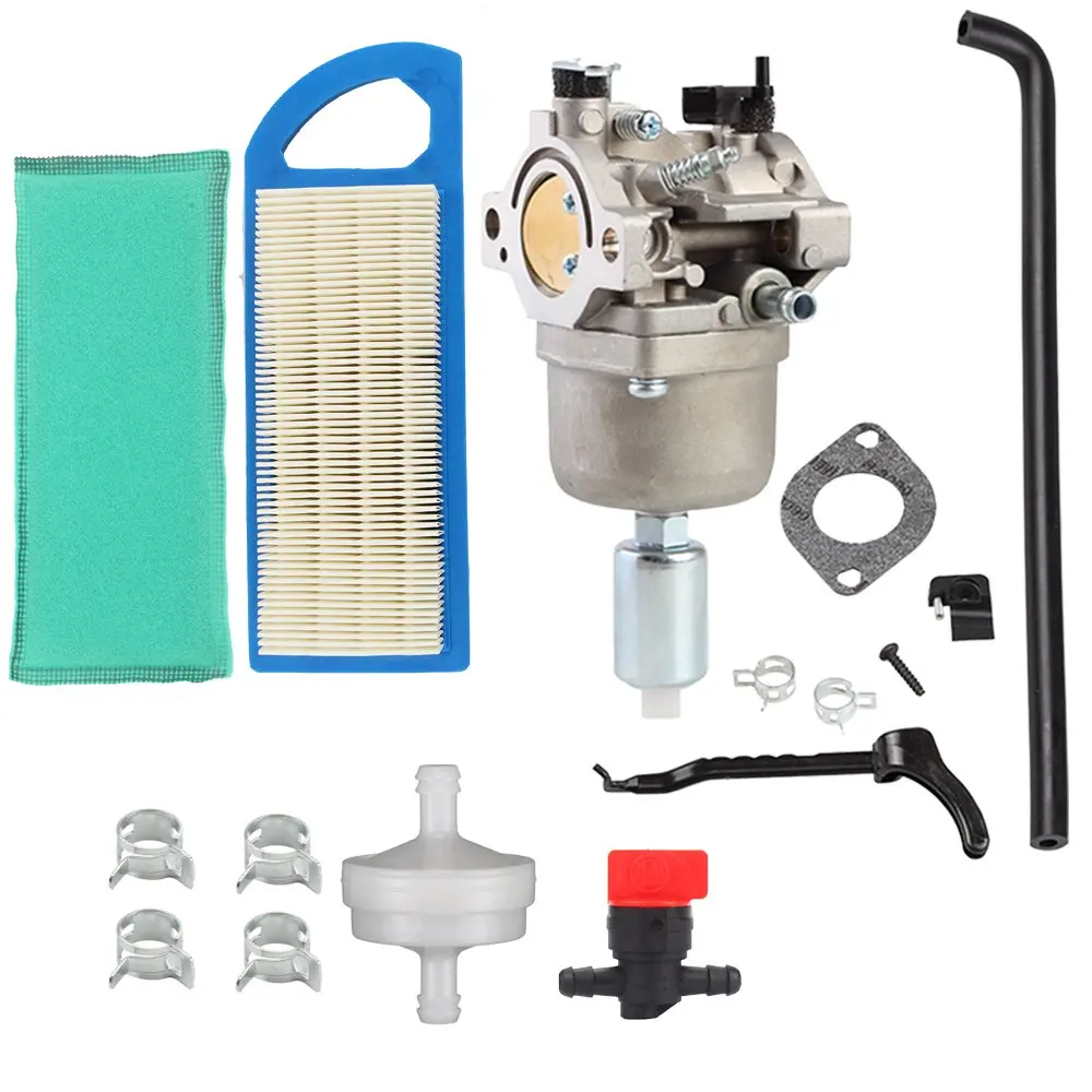 Get Quotations · Harbot MIA12509 Carburetor with GY20573 Air Filter Tune Up Kit for John Deere L107 L108 115