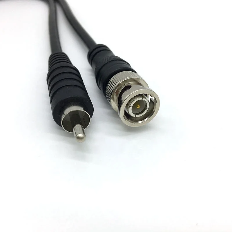 bnc 公插头转 rca 母插孔同轴电缆的闭路电视监控摄像头,医疗设备