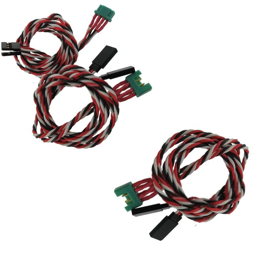 600mm trenzado de extensión De Servo-Futaba Enchufe Estilo