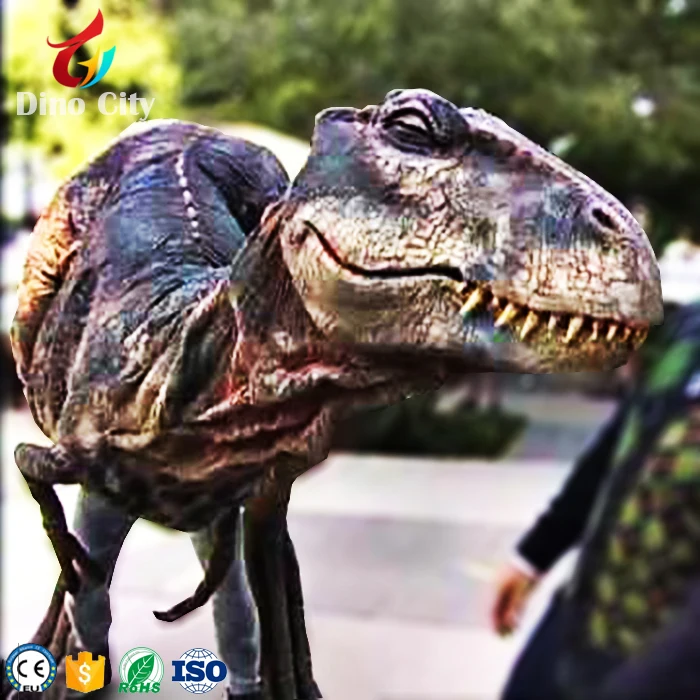 realistic dinosaur animatronic