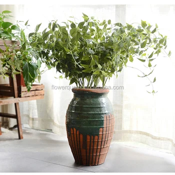 11 Braches Flower Artificial Plant Leaves Silk Acacia 11 Braches Flower Artificial Plant Leaves Silk Acacia Vine Leaf Foliage Bulk Faux