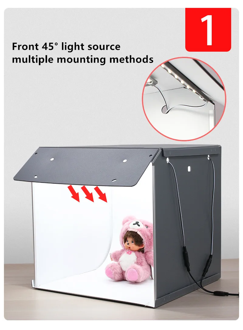 Sanoto Photo Studio Light Box F40 Softbox Photo Box Lightbox Tent For