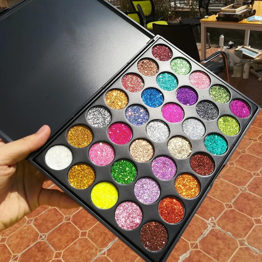 Private Label Makeup 35 Color Eyeshadow Palette Oem Your Brand Custom