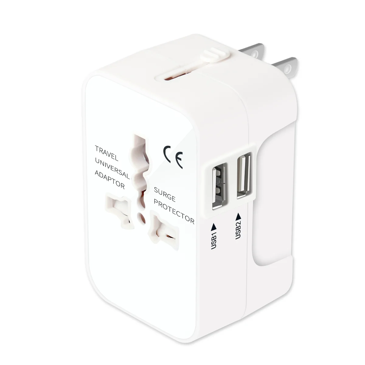 Hot Sell Plug Universal Travel Usb Adapter / World Travel Adaptor