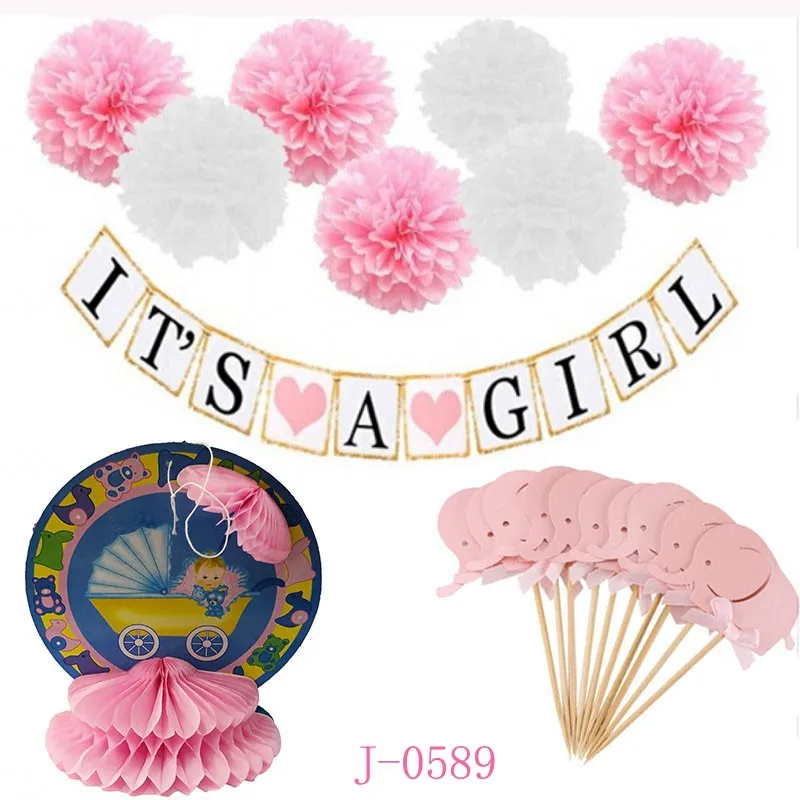 Its A Girl Baby Shower Supplies Swirls Mommy To Be Sash Photo Booth Props Baby Shower Party Baby