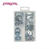230 pcs Plain washers assortment set PP box