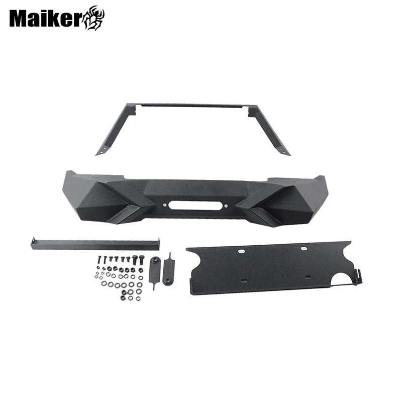 Maiker Front bumper 4x4 car bumper guard for Jeep wrangler JK 07+ Accessories rim