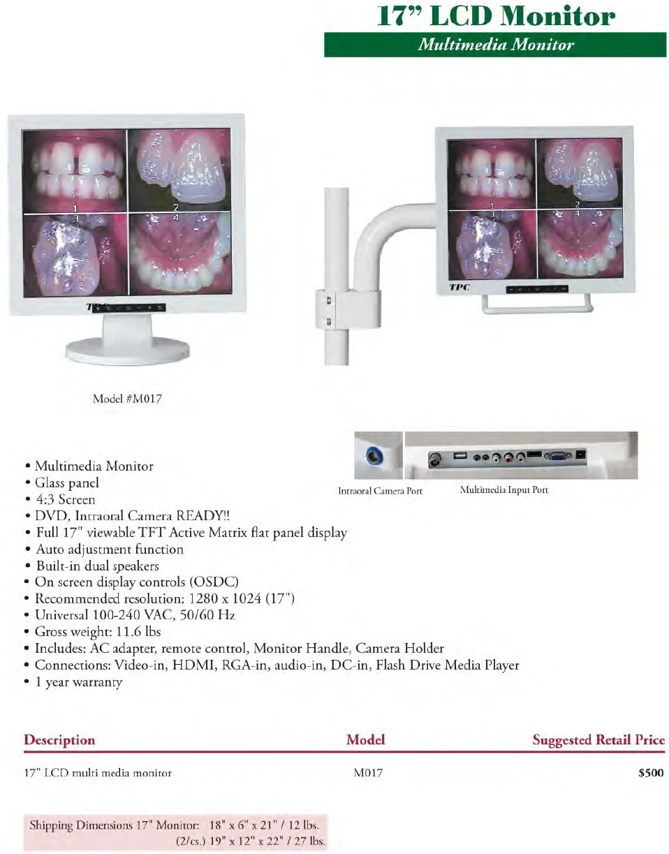 LK1891 Extension arm dental Monitor Bracket