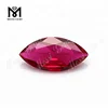 Wholesale 9*18mm synthetic corundum #5 ruby gemstones