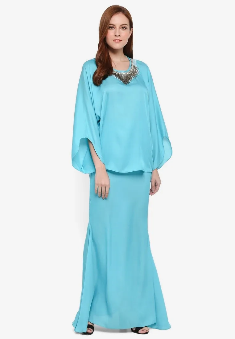 Cml12 Fashion Malayu Women Abaya Malaysia Clothing Islamic Baju Kurung Peplum  Buy Baju  Kurung  