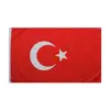 Custom wholesale Middle East nation Turkey country flag