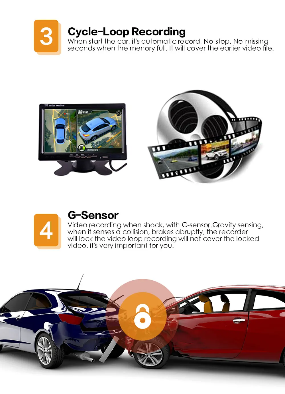 Adt Car Svm 3d Surround View Monitoring System 360 Degree Bird View