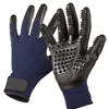 Magicfly Enhanced Five Finger Design Pet Grooming Glove for Cats, Dogs & Horses