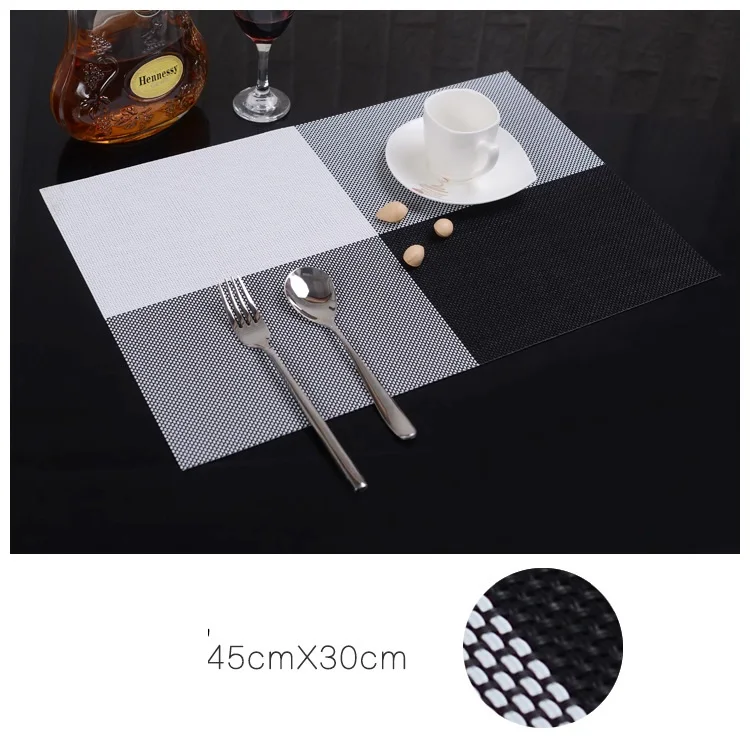 Custom Printed Colorful Safe Dining Table Place Mat,Ecofriendly Hot