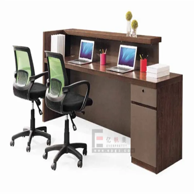 High Quality Office Furniture Home Used Reception Desk Black Reception