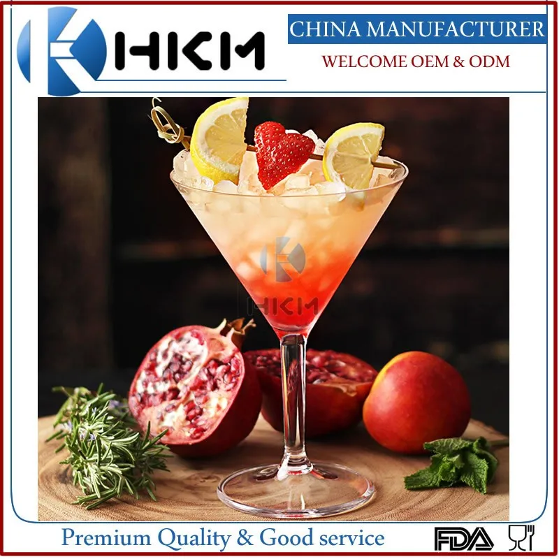 Plastic Reusable Cocktail Glasses,Virtually Unbreakable Polycarbonate