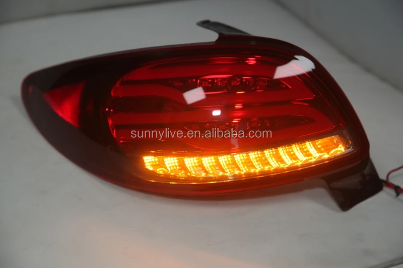 For PEUGEOT 206 LED Tail Lamp V2 Type 1998 to 2004 year WH