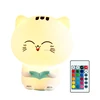 2019 New Kids Bedside Motion Sensor Silicone Animal Lamp Night Light