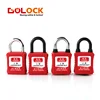 GMK-G25P High Security Cheap Price Customized Cable Safety Plastic Shackle Padlock