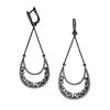 Fashion silver elegance jewelry ladies earrings turkish jewelry