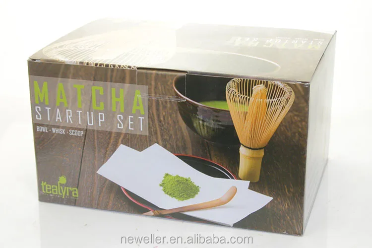 china supplier bamboo material matcha green tea whisk with printing