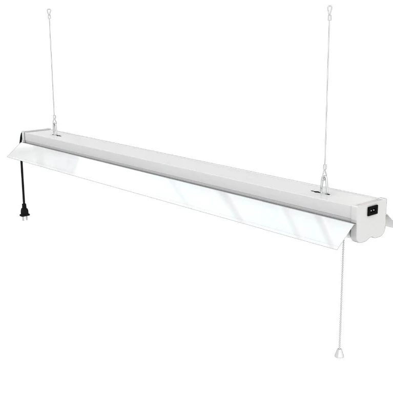 4ft LED Utility Shop Light 36W 5000K 3600 Lumens, Double Integrated Linkable Frosted Lens