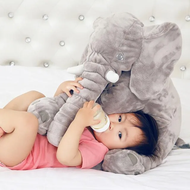 big eared stuffed elephant