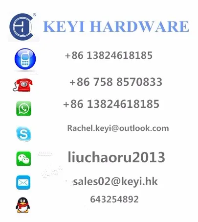 KXZ14 high quality luxury aluminium accessories door and window handle