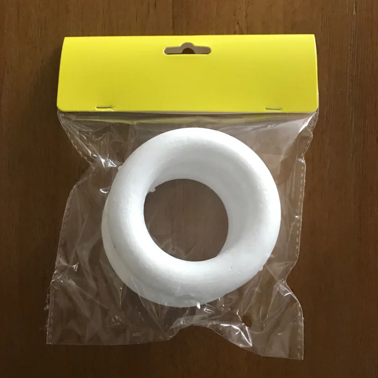 90mm Polyfoam Wreath Diy Styrofoam Craft Flower Ring Buy 90mm