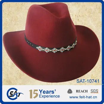 red cowboy hats for sale