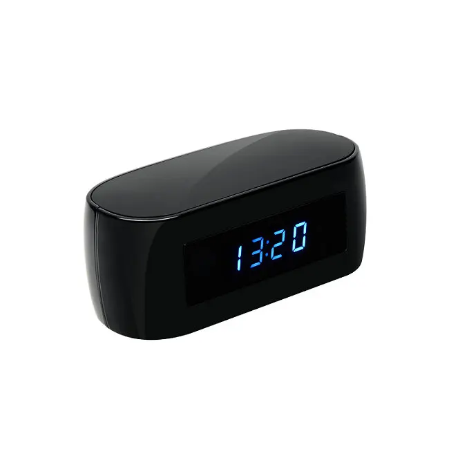 1080p hd wireless wifi hidden spy alarm clock ip camera